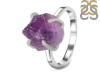 Amethyst Rough Ring-R-Size-5 AMT-2-215