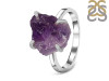 Amethyst Rough Ring-R-Size-8 AMT-2-216