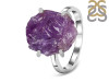 Amethyst Rough Ring-R-Size-6 AMT-2-219