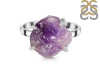 Amethyst Rough Ring-R-Size-5 AMT-2-220