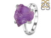 Amethyst Rough Ring-R-Size-7 AMT-2-221