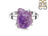 Amethyst Rough Ring-R-Size-6 AMT-2-222