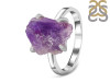 Amethyst Rough Ring-R-Size-6 AMT-2-222