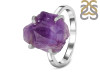 Amethyst Rough Ring-R-Size-7 AMT-2-224