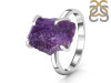 Amethyst Rough Ring-R-Size-6 AMT-2-85