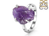 Amethyst Rough Ring-R-Size-5 AMT-2-89