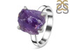 Amethyst Rough Ring-R-Size-5 AMT-2-92