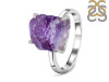 Amethyst Rough Ring-R-Size-7 AMT-2-93