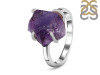Amethyst Rough Ring-R-Size-7 AMT-2-99