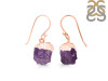 Amethyst Raw Crystal Earring AMT-RCYE-1
