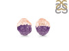 Amethyst Raw Crystal Stud Earring AMT-RCYE-2