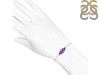 Amethyst Bracelet With Adjustable Camera Lock AMT-RDB-142.