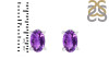 Amethyst Stud Earring AMT-RDE-1154.