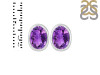 Amethyst Stud Earring AMT-RDE-1370.