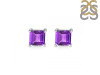Amethyst Stud Earring AMT-RDE-1373.