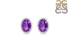 Amethyst Stud Earring AMT-RDE-1374.
