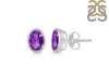 Amethyst Stud Earring AMT-RDE-1374.