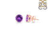 Amethyst Stud Earring AMT-RDE-1437.