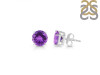 Amethyst Stud Earring AMT-RDE-1437.