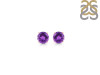 Amethyst Stud Earring AMT-RDE-1438.