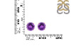 Amethyst Stud Earring AMT-RDE-1438.