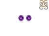 Amethyst Stud Earring AMT-RDE-1438.