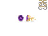 Amethyst Stud Earring AMT-RDE-1438.