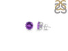 Amethyst Stud Earring AMT-RDE-1438.