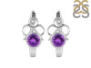 Amethyst Stud Earring AMT-RDE-16.