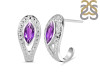 Amethyst Stud Earring AMT-RDE-17.
