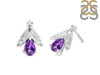 Amethyst Stud Earring AMT-RDE-30.