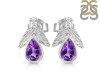 Amethyst Stud Earring AMT-RDE-33.