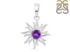 Amethyst Sun Pendant AMT-RDN-152.