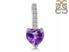 Amethyst & White Topaz Pendant AMT-RDP-540.