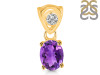Amethyst Pendant AMT-RDP-551-V-LOOP.