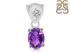 Amethyst Pendant AMT-RDP-551-V-LOOP.