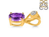 Amethyst Pendant AMT-RDP-551-V-LOOP.