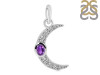 Amethyst & White Topaz Pendant AMT-RDP-691.