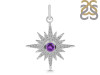 Amethyst & White Topaz Pendant AMT-RDP-693.
