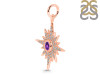 Amethyst & White Topaz Pendant AMT-RDP-693.