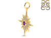 Amethyst & White Topaz Pendant AMT-RDP-693.