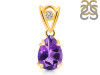 Amethyst Pendant AMT-RDP-752-V-LOOP.