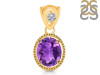 Amethyst Pendant AMT-RDP-755-V-LOOP.