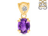 Amethyst Pendant AMT-RDP-762-V-LOOP.