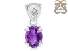 Amethyst Pendant AMT-RDP-762-V-LOOP.