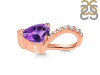 Amethyst & White Topaz Pendant AMT-RDP-819.