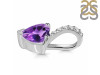 Amethyst & White Topaz Pendant AMT-RDP-819.