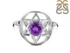 Amethyst Pentacle Ring AMT-RDR-2137.