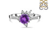 Amethyst & White Topaz Ring AMT-RDR-2406.