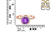 Amethyst & White Topaz Ring AMT-RDR-3119.